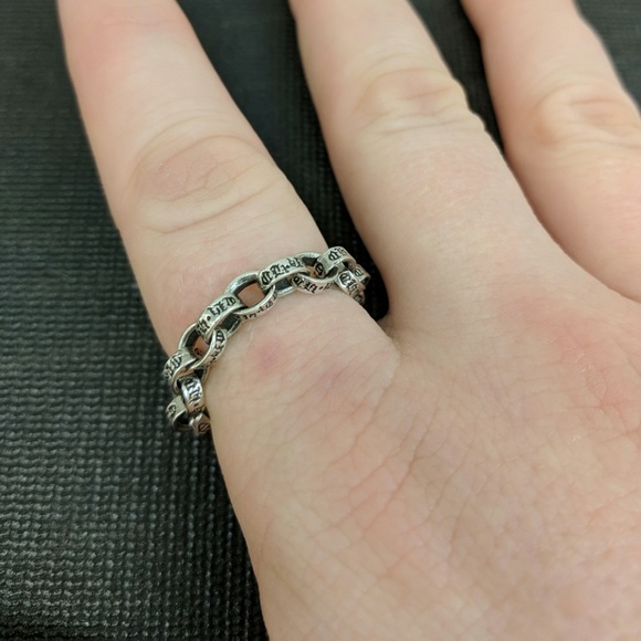 Chrome Hearts Accessories Chrome Hearts Paper Chain Ring Poshmark Chrome Hearts Accessories Chrome Hearts Paper Chain Ring Poshmark